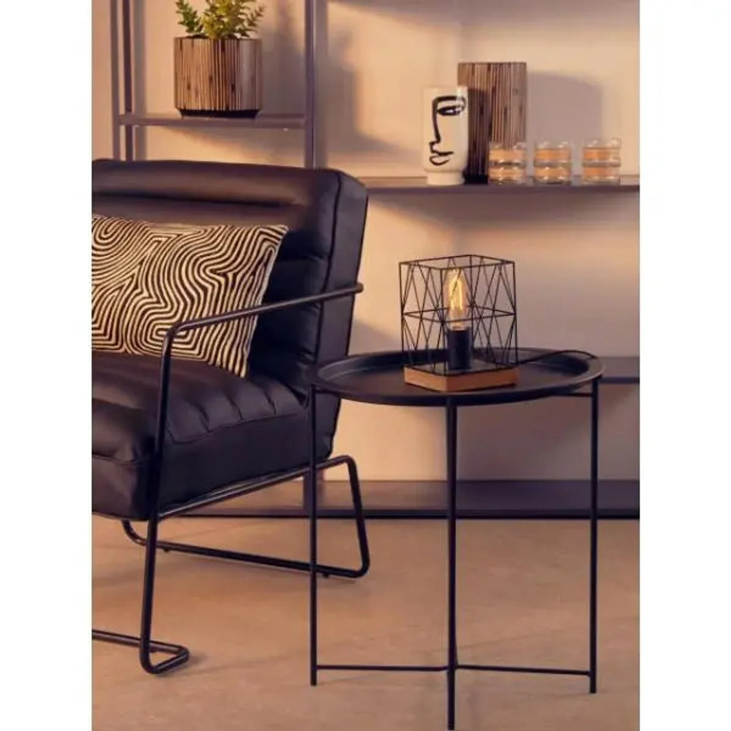 Bode Black Metal Table Lamp - Image 5